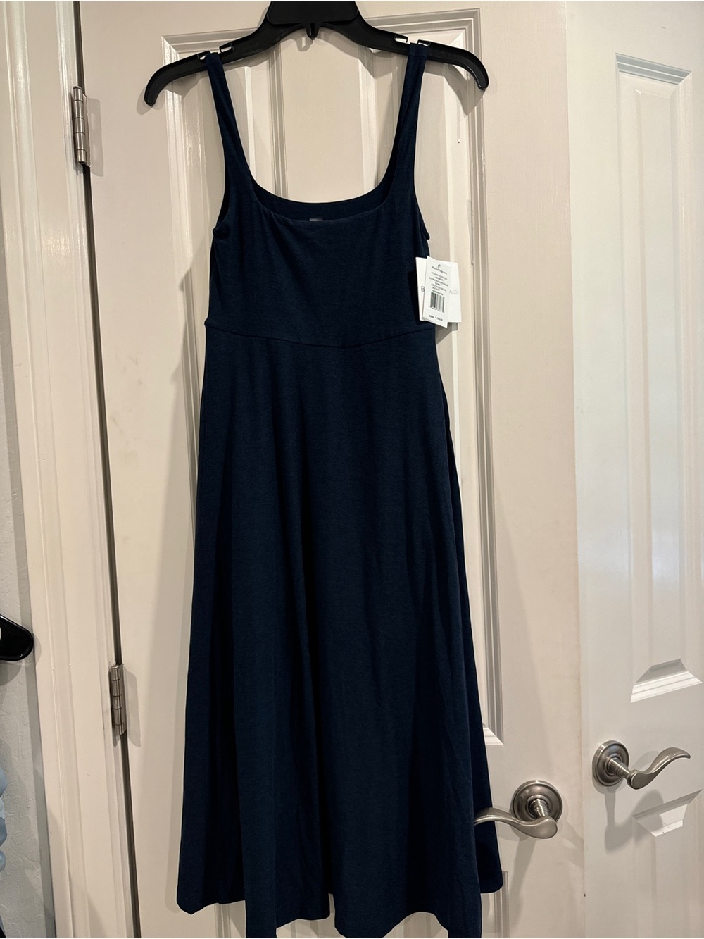 Beyond Yoga Women’s Navy Blue Tank Midi Dress